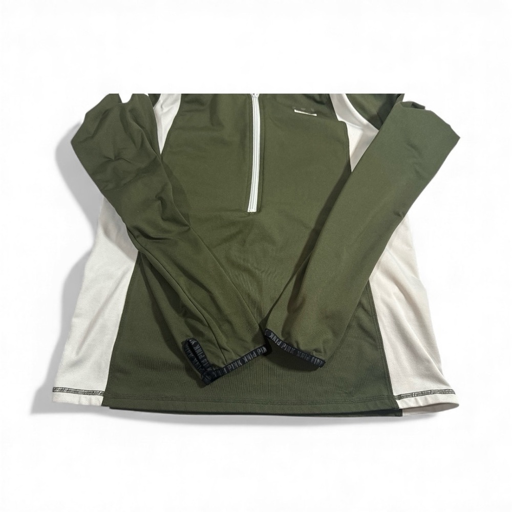 Pink By Victoria's Secret Pullover Sweatshirt 1/2 Zip Women's large
Olive Green - Picture 5 of 7